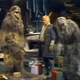 The horrible Saun Dann (Art Carney) invites himself over to Chewbacca’s horrible home in the horrible Holiday Special.